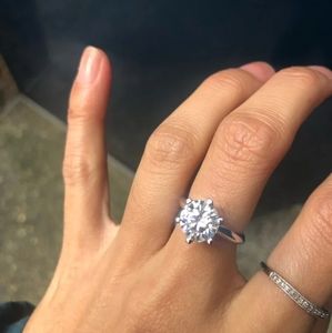3 carat moissanite extra pictures